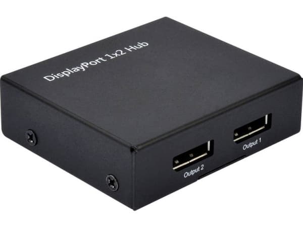 Secomp 14.99.3590, DisplayPort, 2x DisplayPort, 3840 x 2160 piksler, Sort, Kraft indikator, 5 V