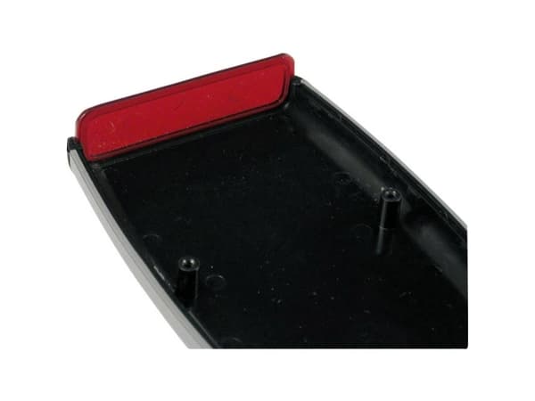 Hammond Electronics 1553DIR-BULK Infrarødplade ABS Rød (B x K) 69 mm x 2.5 mm 1 stk