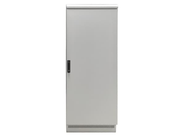 EFB Elektronik 692724IP55.GR, Itseseisova teline, 24U, 1000 kg, Näppäinlukko, Tehostunut kaapelinhallinta, Harmaa