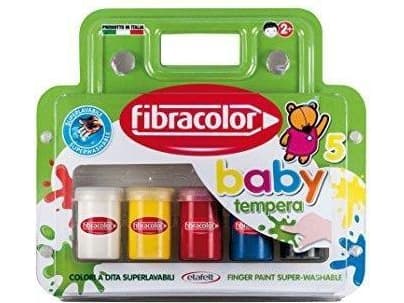 Fibracolor Tempera Baby Paints 5 farger (251760)