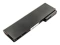 Miniatyrbilde 4 av 5: CoreParts - Batteri til bærbar PC (tilsvarer: HP QK643AA) - 9-cellers - 6600 mAh - svart - for HP ProBook 6460b