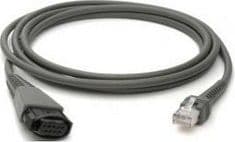 Datalogic Wand Emulation, 9P, Male, Straight, CAB-323, Uros/uros, 2 m