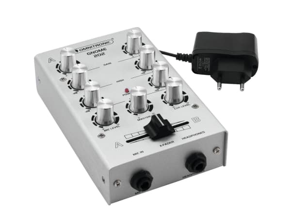 Omnitronic 10006881 Lydmikser sølv (10006881)