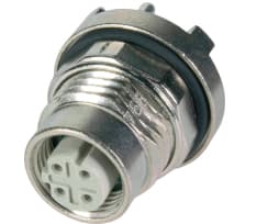 Harting 21 03 381 6420, Skruv, Jämn, M12, 2.5 kV, 50 V, 50 V