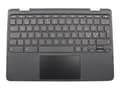 Miniatyrbild 1 av 5: Lenovo - Ersättningstangentbord för bärbar dator - med pekplatta - QWERTY - Nordisk - med övre skydd - för 300e Chromebook (1st Gen) 81H0