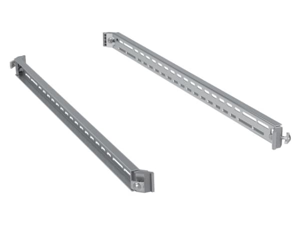 EFB Elektronik PRO-TST08, Rackskinnesett, Grå, Stål, 800 mm
