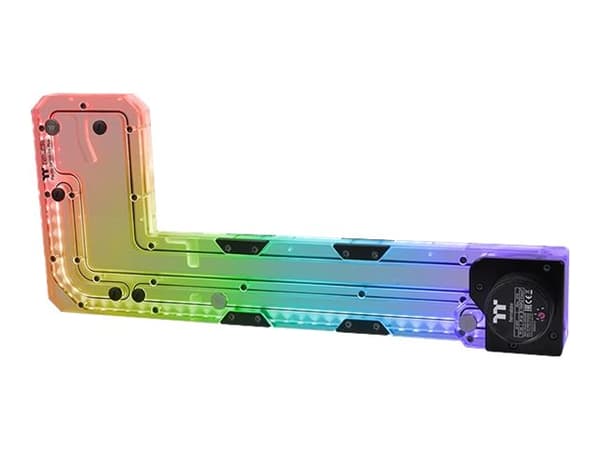 Thermaltake Pacific Core P5 DP-D5 Plus Distro-Plate with Pump Combo - Vannblokksmonteringsplate for væskekjølesystem