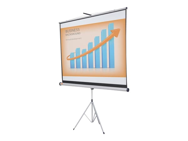 NOBO - Projektorduk med stativ - 83.5" (212 cm) - 4:3 - Matte White