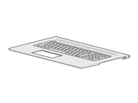 HP 925477-041, Underhölje + tangentbord, tyska, HP, Envy 17m