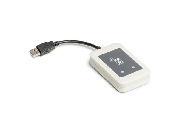 Elatec TWN4 MultiTech 2 LF - RFID-läsare - USB - vit - för AltaLink B8055, B8065, B8065/B8075/B8090, C8035, C8045; VersaLink B400, B600, B610, C405