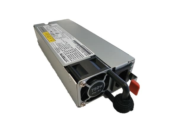 Lenovo v2 - Nätaggregat - hot-plug/redundant (insticksmodul) - 80 PLUS Platinum - AC 100-127/200-240 V - 750 Watt - för ThinkAgile HX3375 Appliance; Silver