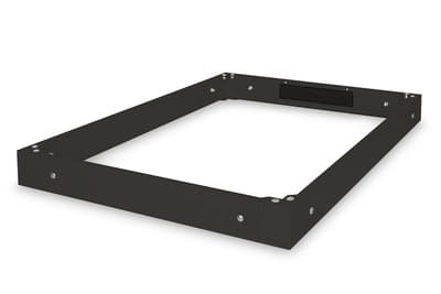 DIGITUS Professional - Rack-sokkel - svart, RAL 9005 - 19"