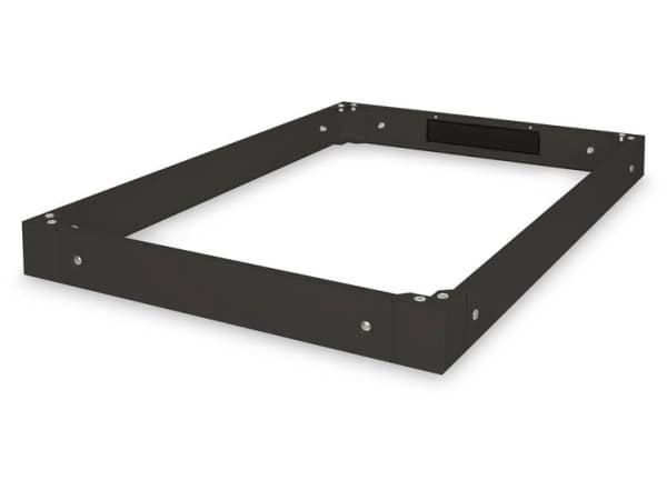 DIGITUS Professional - Rack-sokkel - svart, RAL 9005 - 19"