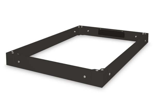 DIGITUS Professional - Rack-sokkel - svart, RAL 9005 - 19"