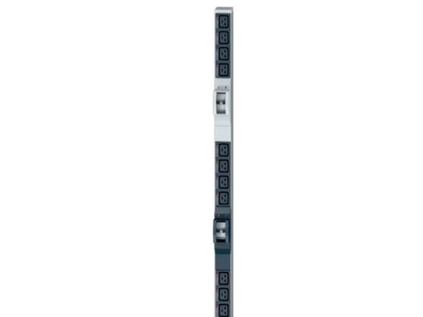 Bachmann Zero U-Space IT Basic, Grunnleggende, 12 AC-utganger, C19 kopling, 3 m, 400 V, 50 Hz