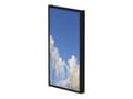 Miniatyrbilde 1 av 5: HI-ND Wall Casing EASY 43" Portrait - Monteringskomponent (hus) - for digitalsignerings-LCD-panel - metall - svart, RAL 9005 - skjermstørrelse: 43" -