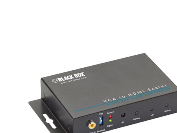 Black Box AVSC-VGA-HDMI-R2, Musta, VGA, HDMI, 100 - 240 V, 50 - 60 Hz, 1,5 A