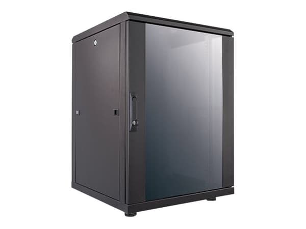 Intellinet - Skap - Svart, RAL 9005 - 16U - 48,3 cm (19") (713627)