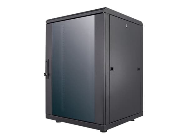 Intellinet - Skap - Svart, RAL 9005 - 16U - 48,3 cm (19") (713627)