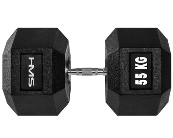 Käsipaino HMS Hex Pro - 55 kg
