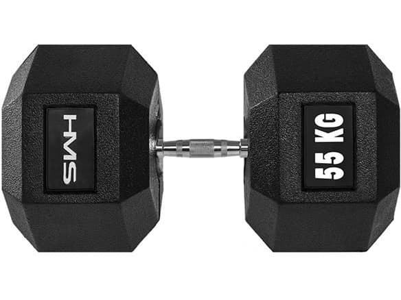 Käsipaino HMS Hex Pro - 55 kg
