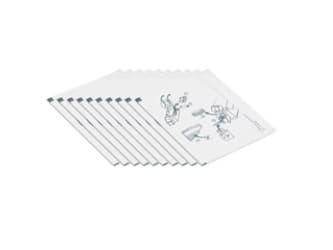 Datacard - Skrivarrengöringskort (paket om 10) - för Datacard CD810, SD260S, SP25 Plus, SP35, SP35 Plus, SP55, SP55 Plus, SP75