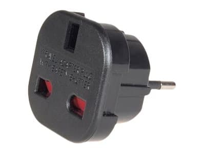 Maclean MCE72 - Adapter för effektkontakt - Storbritannien, Europa