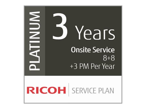 Fujitsu Scanner Service Program 3 Year Platinum Service Plan for Fujitsu Low-Volume Production Scanners - Utvidet serviceavtale (forlengelse) - deler