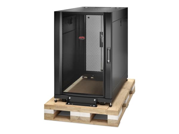 APC NetShelter SX - Rack skåp - svart - 18U - 19" - för P/N: SURT48RMXLBP