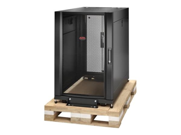 APC NetShelter SX - Rack skåp - svart - 18U - 19" - för P/N: SURT48RMXLBP
