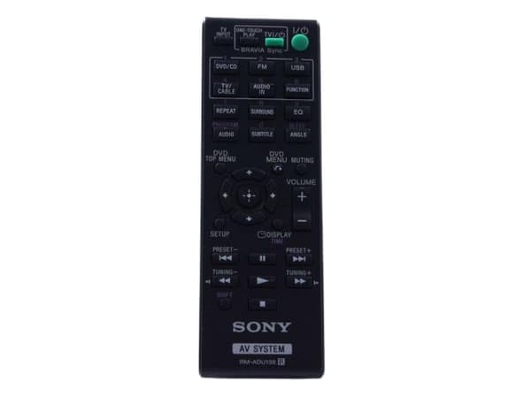 Sony RM-ADU138 - Fjärrkontroll - för Sony DAV-TZ140 Svart