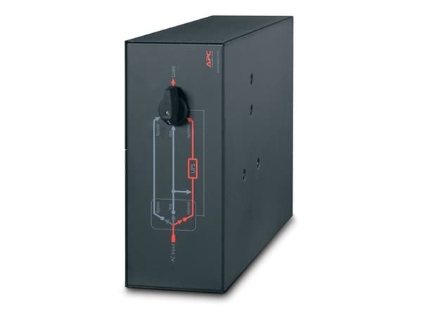 APC Service Bypass Panel - Förbikopplare (kan monteras i rack) - AC 230 V - utgångskontakter: 3 - 4U - 19" - svart - för Symmetra 12KVA, 16KVA, 4KVA,
