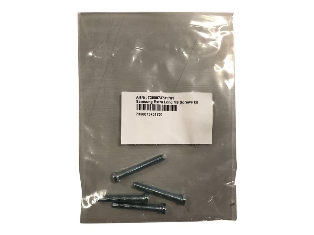Multibrackets 1701 skruvar/muttrar 58 mm 4 styck M8 Skruv