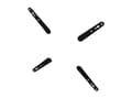 Miniatyrbilde 2 av 2: Peerless-AV ACC4X4 - Komponenter for montering (VESA-adapter) - pulverlakkert svart