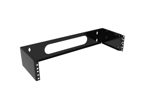 Hammond Electronics RB-WR2 Vægholder Stål Sort (L x B x H) 152 x 492 x 92 mm 1 stk
