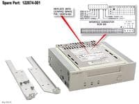 HP 4/8GB DAT Drive, Levymuisti, Teippikasetti, 2:1, DAT, 4 GB, 8 GB