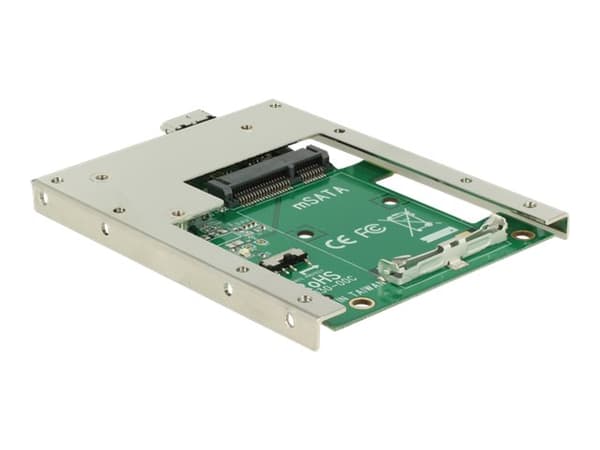 DeLOCK Converter USB 3.0 > mSATA med 2.5? Ramme - Lagringskontroller - mSATA - mSATA lav profil - 5 GBps - SATA 3Gb/s, USB 3.0