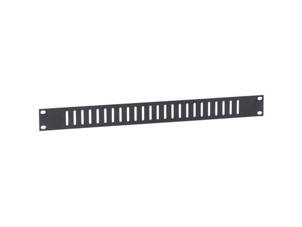 adam hall 8721V, Svart, Stål, 1U, 48,3 cm (19"), 1,5 mm, 210 g
