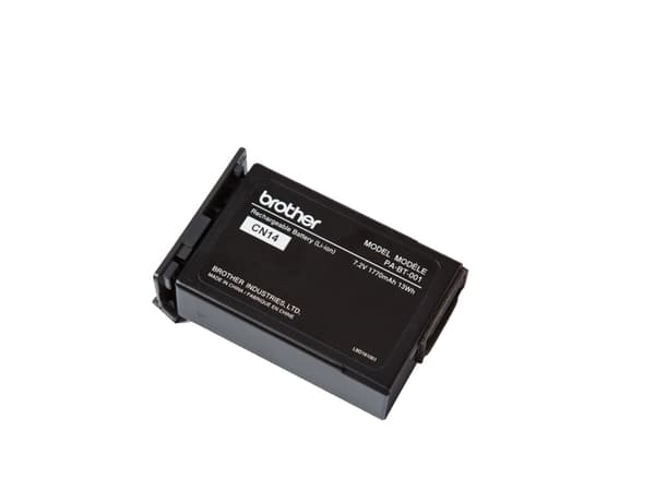 Brother PABT001A, Batteri, Sort