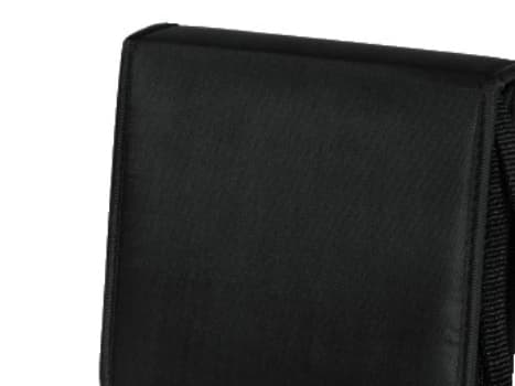 Hama CD Wallet Nylon 20 - Lomme for CD/DVD-plater - 20 plater - nylon - svart