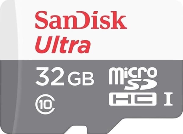SanDisk Ultra - Flashminnekort (microSDHC til SD-adapter inkludert) - 32 GB - Class 10 - microSDHC UHS-I