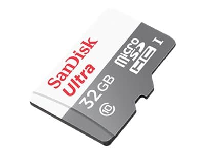 SanDisk Ultra - Flashminnekort (microSDHC til SD-adapter inkludert) - 32 GB - Class 10 - microSDHC UHS-I