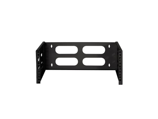 LogiLink W04B40B, monteringsbrakett, svart, 12 kg, 4U, 48,3 cm (19"), 494 mm