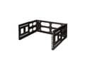 Miniatyrbilde 2 av 5: LogiLink W04B40B, monteringsbrakett, svart, 12 kg, 4U, 48,3 cm (19"), 494 mm