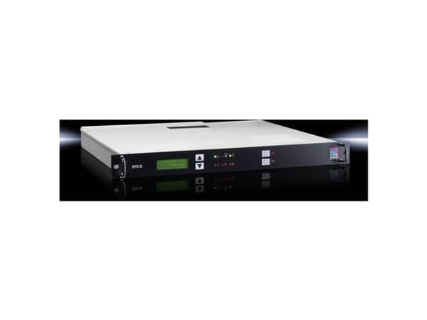 Rittal DK 7338.221, Sort, Grå, Stål, 1U, 100-230 V, 48,3 cm (19"), 482,6 mm