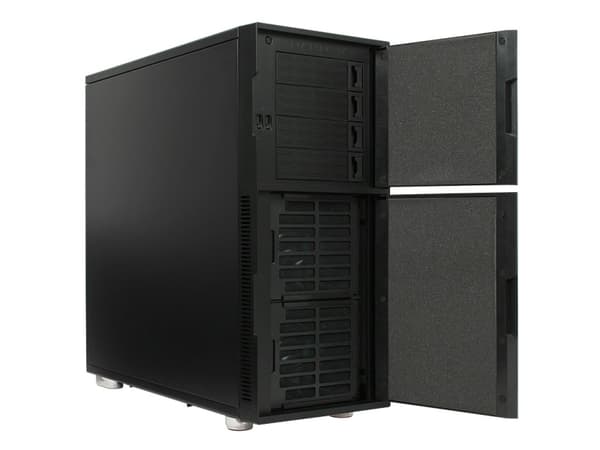 Nanoxia Deep Silence 5 Rev.B, Full Tower, PC, Antrasiitti, ATX, EATX, mikro ATX, Mini-ATX, XL-ATX, Muovi, Terästä, 18,5 cm