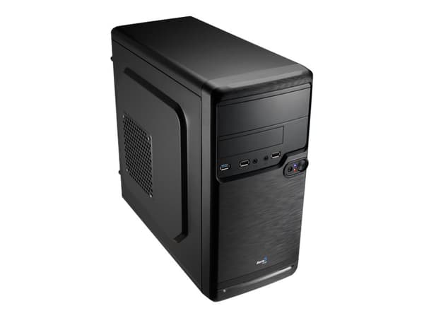 AeroCool PGS Q Series QS-182 - Tower - micro ATX - ingen strömförsörjning (ATX / PS/2) - USB/ljud