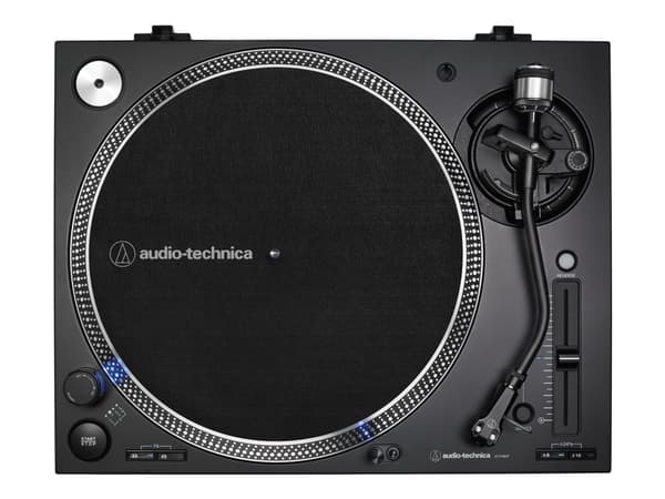 Audio-Technica AT-LP140XP, Suoraveto-DJ-levysoitin, 33 1/3,45,78 RPM, -8 - 16%, 0,2%, 50 dB, Ohje