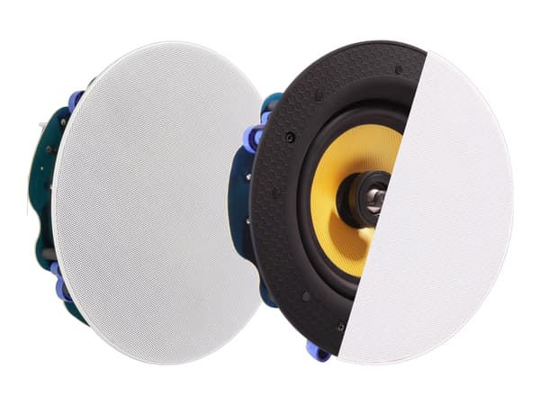 Vision AV-1900+CS-1900 - Kaiuttimet - PA-järjestelmään - Bluetooth - 60 Watt - 2-tie - musta, valkoinen (ritilän väri - valkoinen)