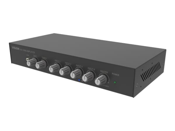 Vision AV-1900+CS-1900 - Kaiuttimet - PA-järjestelmään - Bluetooth - 60 Watt - 2-tie - musta, valkoinen (ritilän väri - valkoinen)
